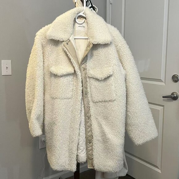 Aritzia Wilfred Free Teddy Jacket (Faux Fur) - Picture 6 of 6